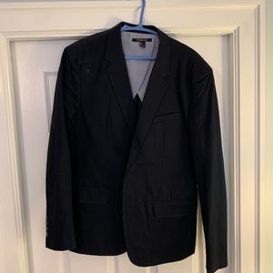 Men Navy blue Forever 21 Blazer Size Large